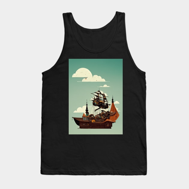 True Pirates Tank Top by deificusArt